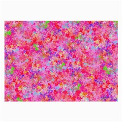 The Big Pink Party Large Glasses Cloth by designworld65