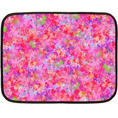 The Big Pink Party Double Sided Fleece Blanket (mini)  by designworld65