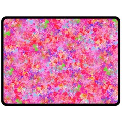 The Big Pink Party Fleece Blanket (large)  by designworld65