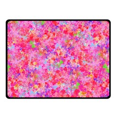 The Big Pink Party Fleece Blanket (small) by designworld65