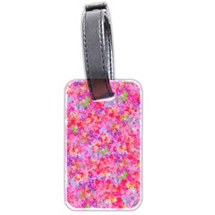 The Big Pink Party Luggage Tags (two Sides)