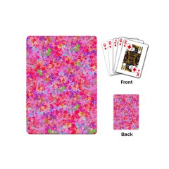 The Big Pink Party Playing Cards (mini)  by designworld65