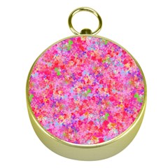 The Big Pink Party Gold Compasses by designworld65