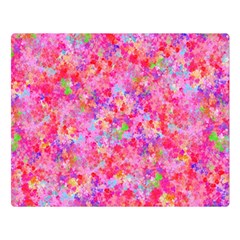 The Big Pink Party Double Sided Flano Blanket (large)  by designworld65