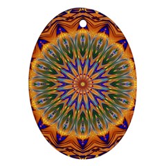 Powerful Mandala Ornament (oval)