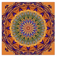 Powerful Mandala Large Satin Scarf (square) by designworld65