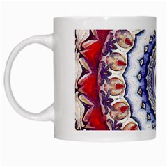 Romantic Dreams Mandala White Mugs by designworld65