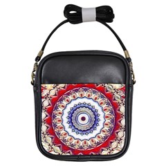 Romantic Dreams Mandala Girls Sling Bags by designworld65