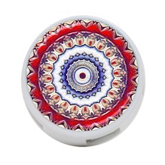 Romantic Dreams Mandala 4-port Usb Hub (two Sides)  by designworld65