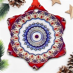 Romantic Dreams Mandala Ornament (snowflake)