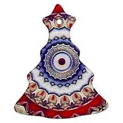 Romantic Dreams Mandala Christmas Tree Ornament (two Sides) by designworld65