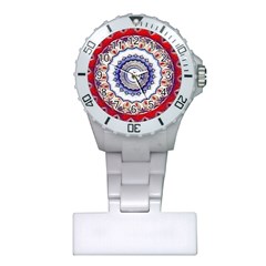 Romantic Dreams Mandala Plastic Nurses Watch by designworld65