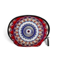 Romantic Dreams Mandala Accessory Pouches (small)  by designworld65