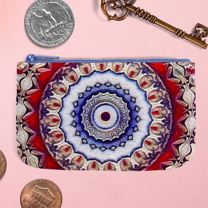 Romantic Dreams Mandala Large Coin Purse