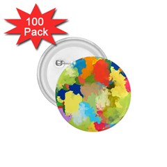 Summer Feeling Splash 1 75  Buttons (100 Pack) 