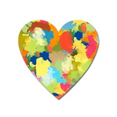 Summer Feeling Splash Heart Magnet by designworld65