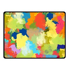 Summer Feeling Splash Double Sided Fleece Blanket (small)  by designworld65