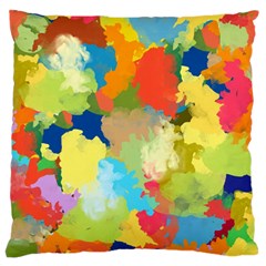 Summer Feeling Splash Large Flano Cushion Case (two Sides)