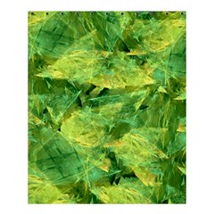 Green Springtime Leafs Shower Curtain 60  X 72  (medium)  by designworld65