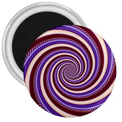 Woven Spiral 3  Magnets by designworld65