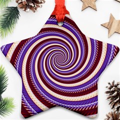 Woven Spiral Ornament (star)