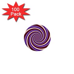 Woven Spiral 1  Mini Buttons (100 Pack)  by designworld65