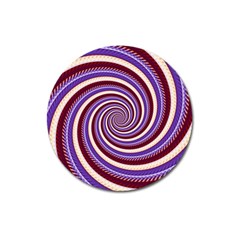 Woven Spiral Magnet 3  (round)