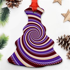 Woven Spiral Ornament (christmas Tree) 