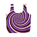 Woven Spiral Full Print Recycle Bags (M)  Front