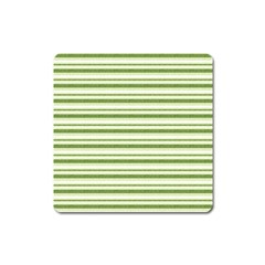 Spring Stripes Square Magnet by designworld65