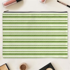 Spring Stripes Cosmetic Bag (xxxl)  by designworld65