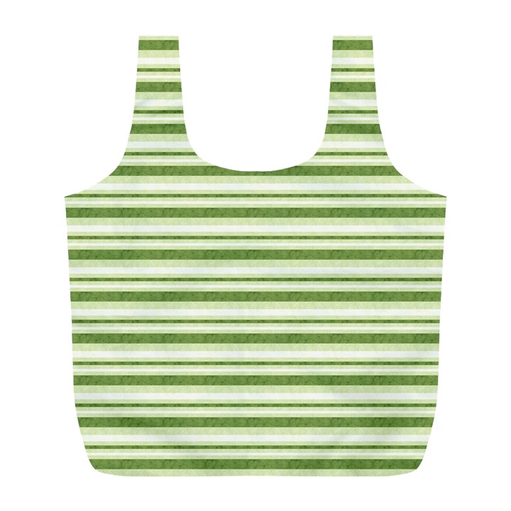 Spring Stripes Full Print Recycle Bags (L) 