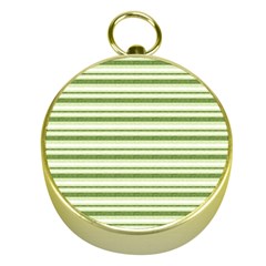 Spring Stripes Gold Compasses