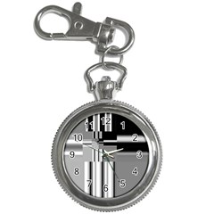 Black And White Endless Window Key Chain Watches by designworld65