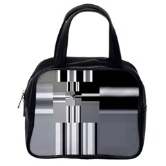 Black And White Endless Window Classic Handbags (one Side) by designworld65