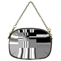 Black And White Endless Window Chain Purses (two Sides)  by designworld65