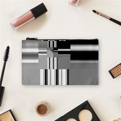 Black And White Endless Window Cosmetic Bag (small)  by designworld65