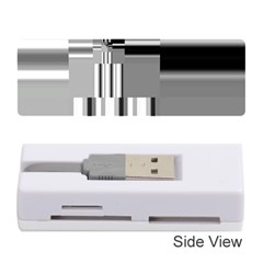 Black And White Endless Window Memory Card Reader (stick)  by designworld65