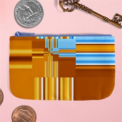 Endless Window Blue Gold Large Coin Purse