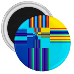 Colorful Endless Window 3  Magnets by designworld65