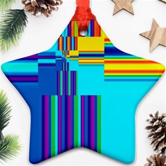 Colorful Endless Window Ornament (star)