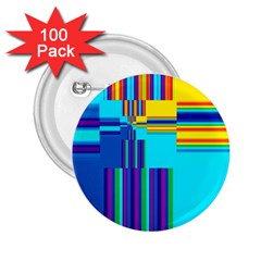 Colorful Endless Window 2 25  Buttons (100 Pack)  by designworld65