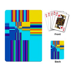 Colorful Endless Window Playing Card