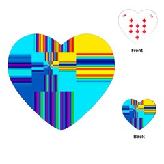 Colorful Endless Window Playing Cards (heart) 