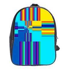 Colorful Endless Window School Bag (large) by designworld65