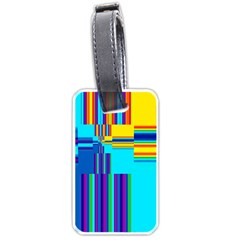 Colorful Endless Window Luggage Tags (one Side) 