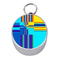 Colorful Endless Window Mini Silver Compasses by designworld65