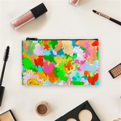 Colorful Summer Splash Cosmetic Bag (small)  by designworld65