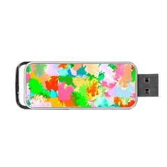 Colorful Summer Splash Portable Usb Flash (two Sides) by designworld65