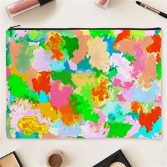 Colorful Summer Splash Cosmetic Bag (xxxl)  by designworld65